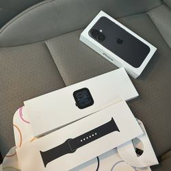 I Phone 16 T-mobile Unlock & Series 9 Apple Watch With GPS & cellular 