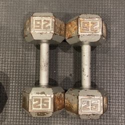 2 25 Dumbbells