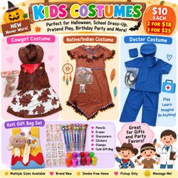 Kids Halloween Dress-Up Costumes – New