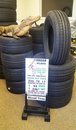 245 70 17 BRAND NEW TIRE TIRES $99 EACH $396 SET