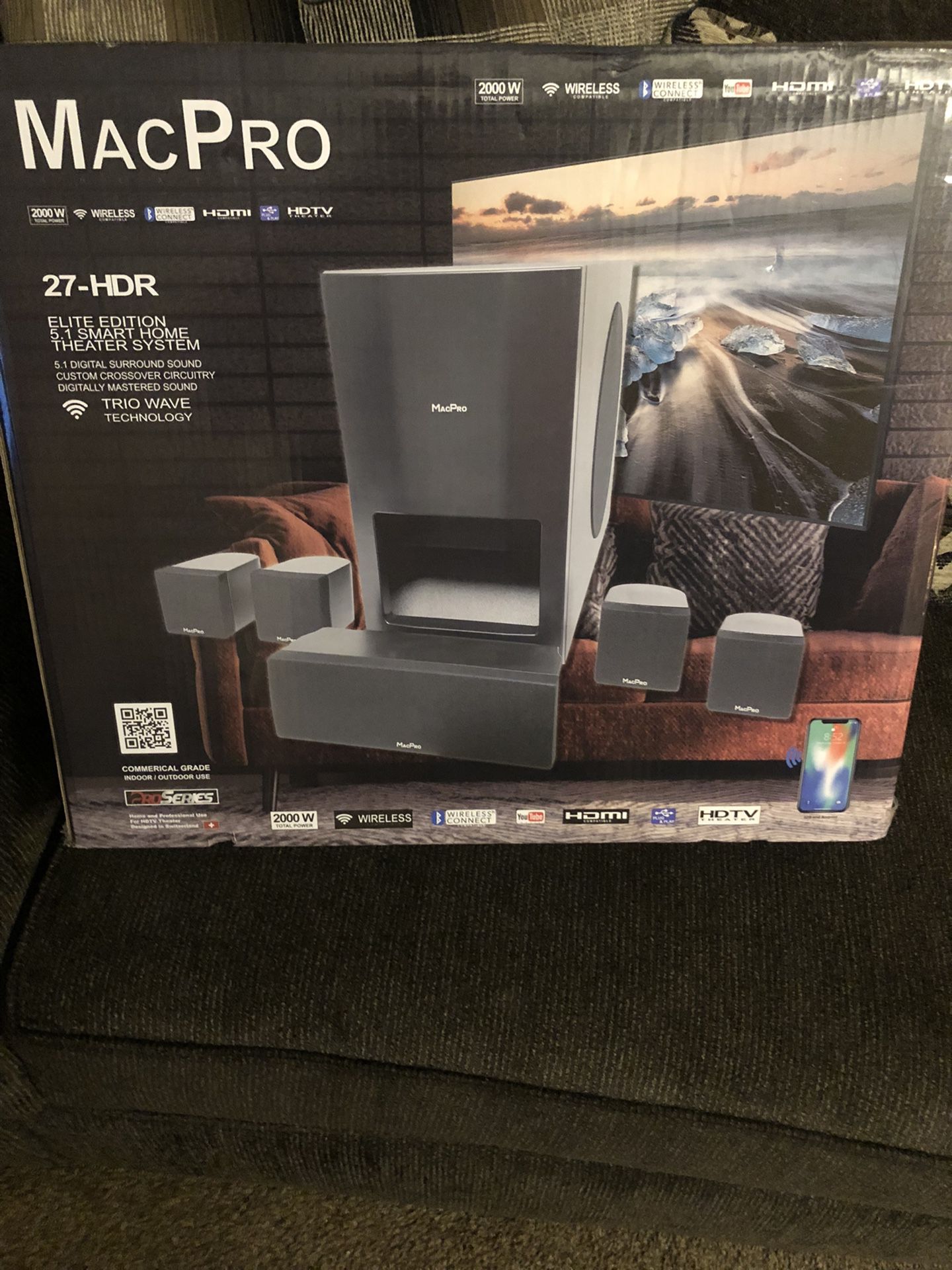 MacPro Elite Edition 5.1 Smart Home Theater