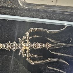 Silver Gilded Copper Trident One Troy Ounce + 999 CU