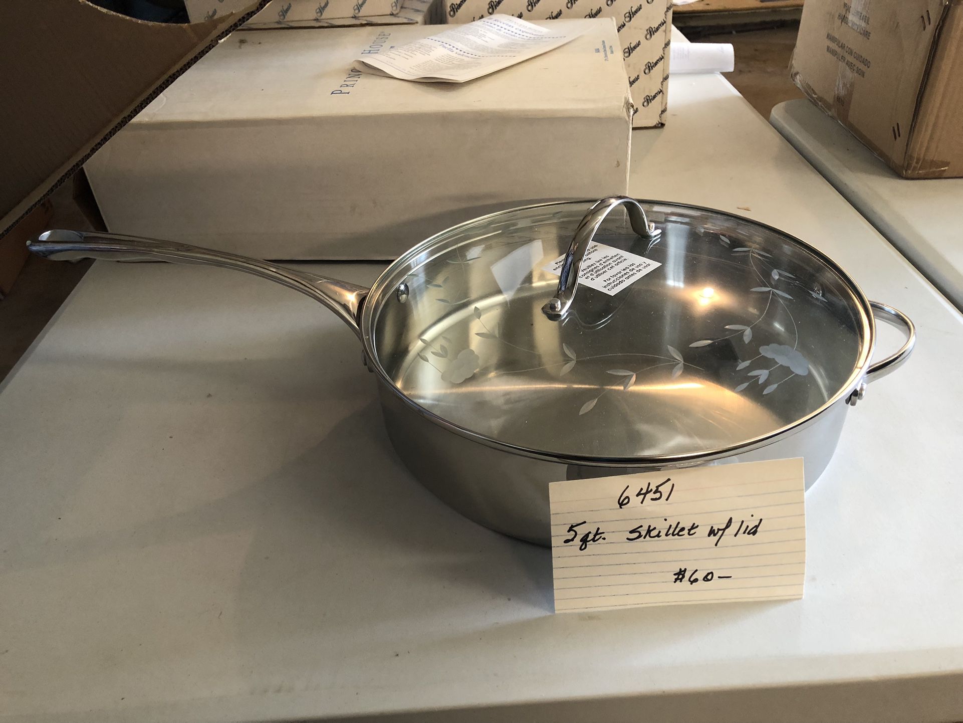 Princess House Sartén de 10” Cook-Solution $80 for Sale in Hawthorne, CA -  OfferUp