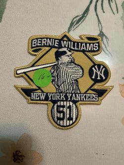 BERNIE WILLIAMS retired number patches