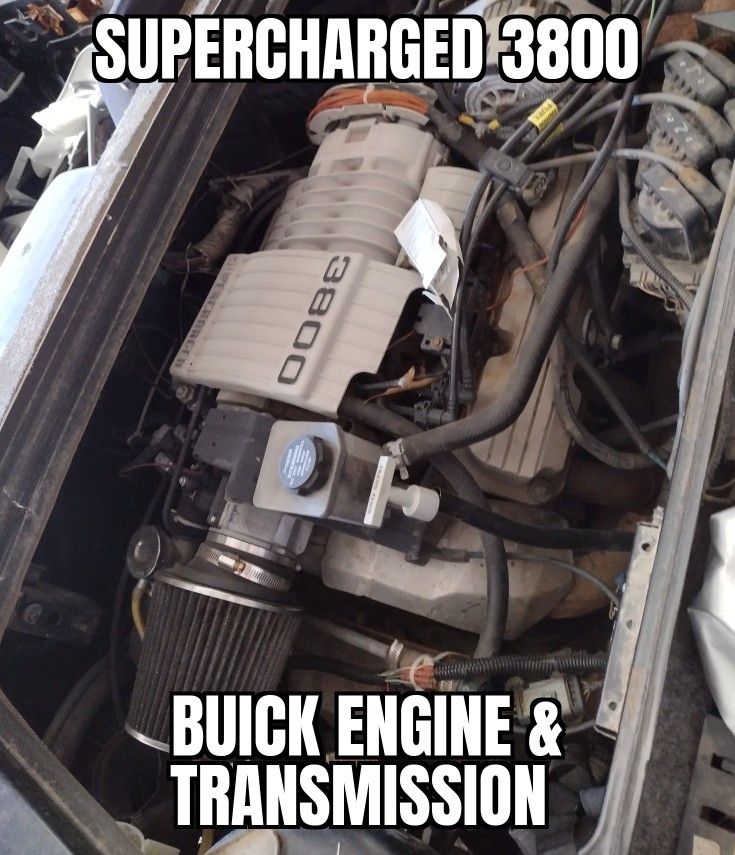 Supercharged 3800 Engine And Transmission