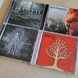 Metal CDs Gojira, Dark Tranquillity, Daath