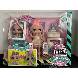L.O.L. Surprise! Tweens Surprise Swap Braids-2-Waves Winnie Fashion Doll with 20+ Surprises