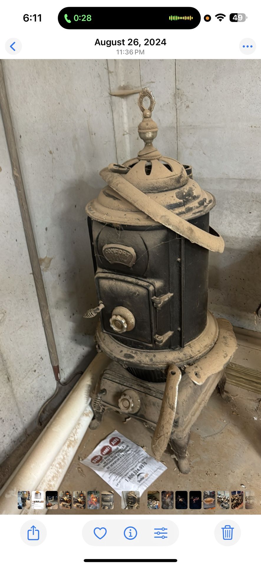 Comfort Antique Stove