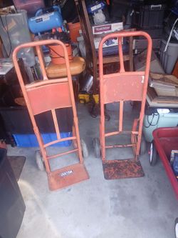 Hand trucks $30 .00 each