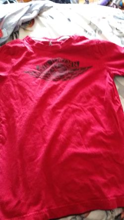 Jordan red tshirt