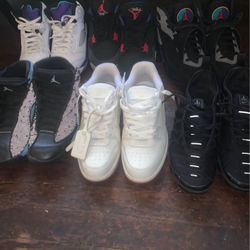 Jordan’s ,OFF WHITES, Nike