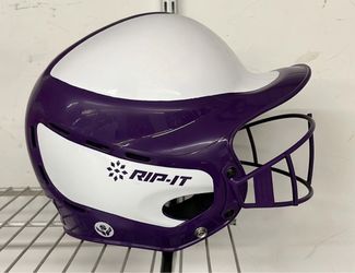 Rip-It Softball Batting Helmet with Face Guard