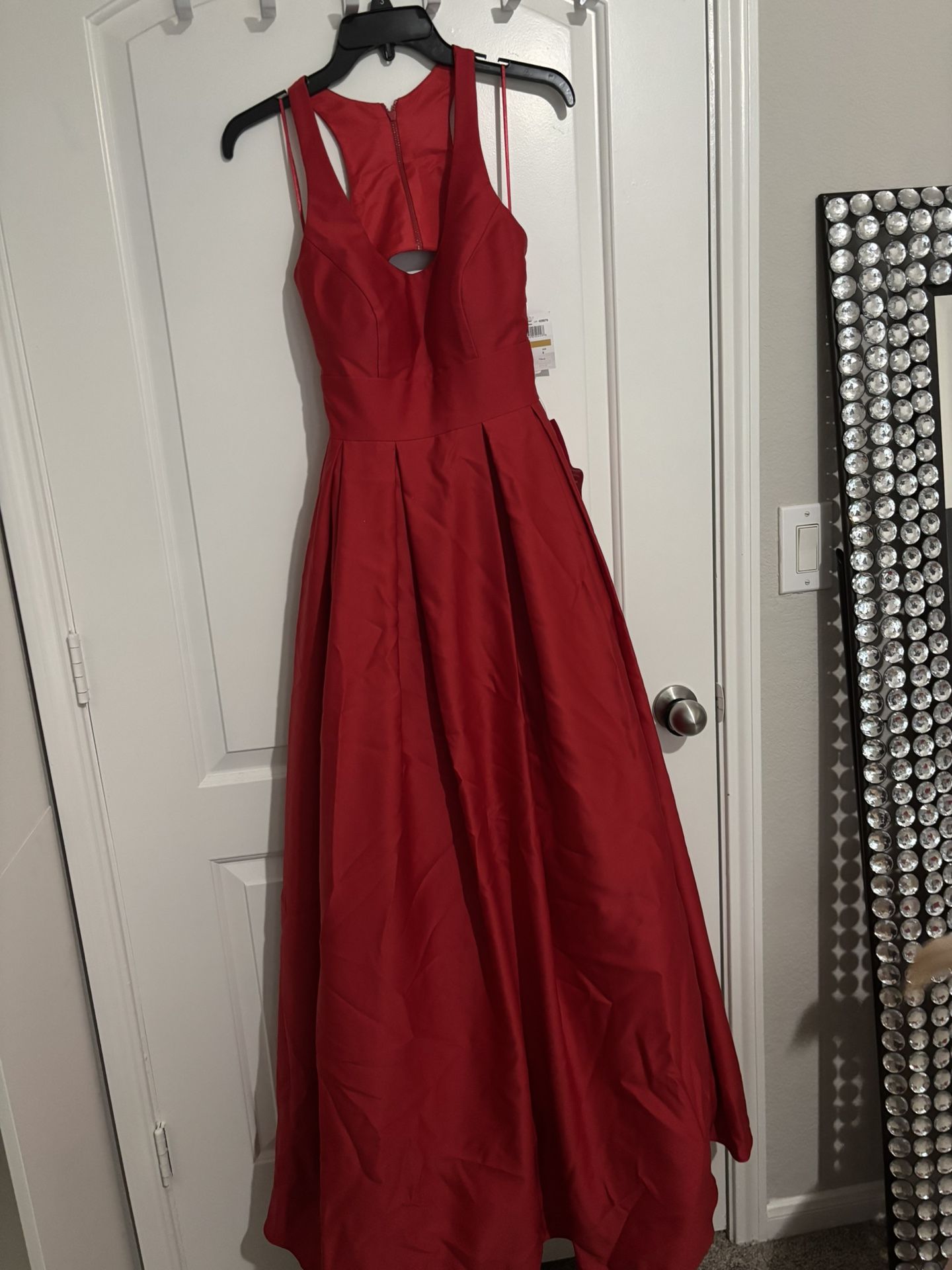 red dress blazer Corinne Blazer Dress
