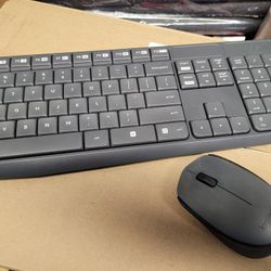 Logitech Wireless Keypad + Mouse Bundle 