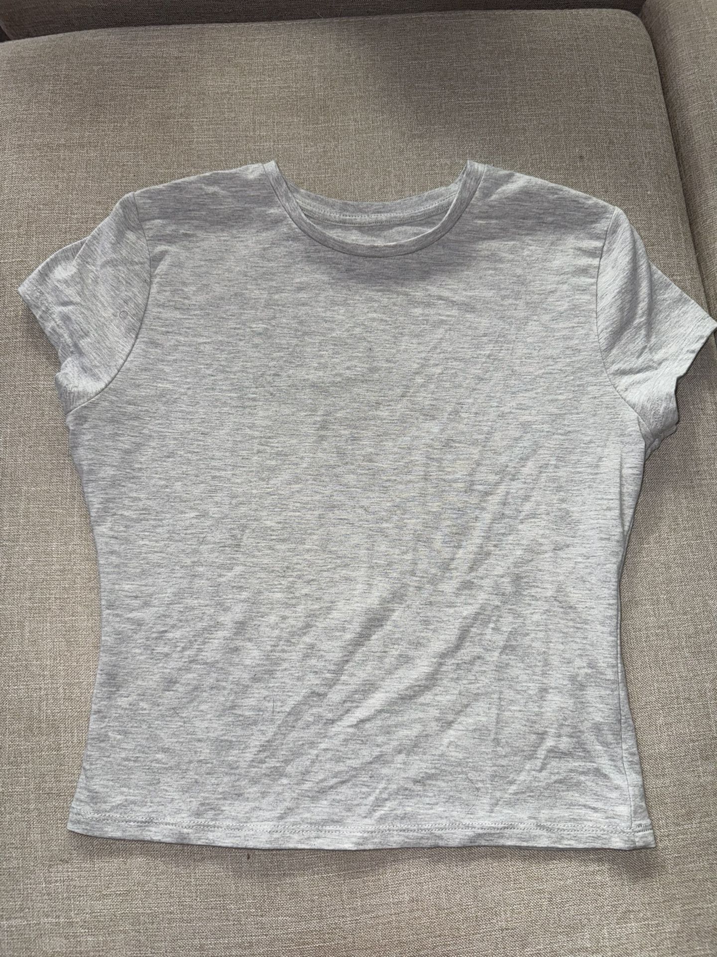 Gray Baby Tee