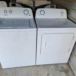 Amana Electric Washer And Dryer Set 