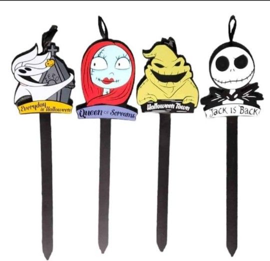 New Nightmare Before Christmas Yard Sticks