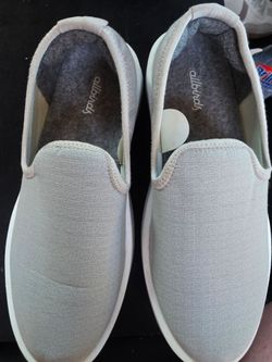 MINT Allbirds Wool Lounger Slip-On Shoes - Women's Size 7 - Gray