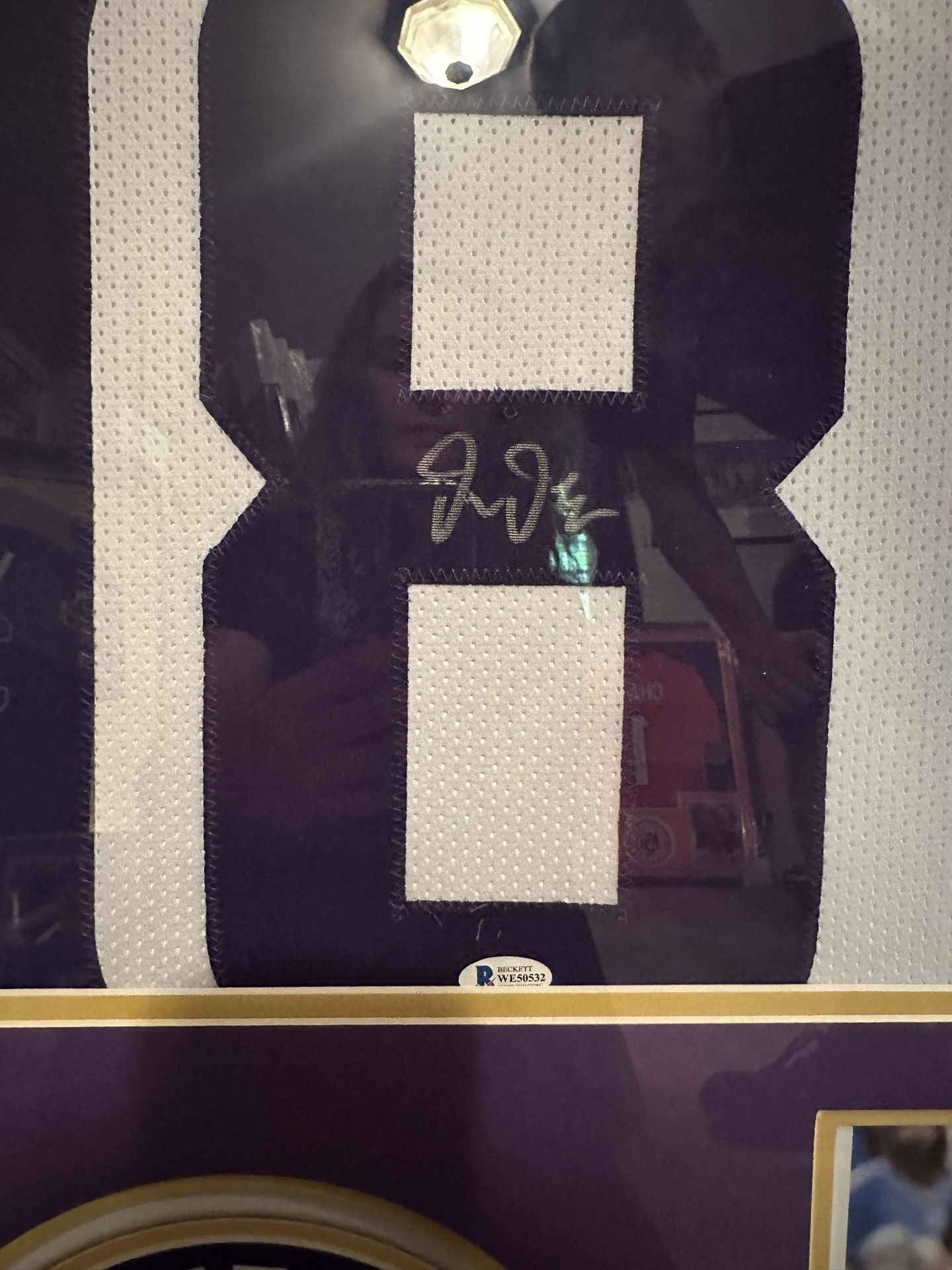 Justin Jefferson Autographed jersey