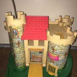 Vintage 1974 Fisher Price Little People Castle #993