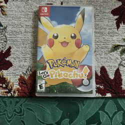 Pokemon Let’s go Pikachu
