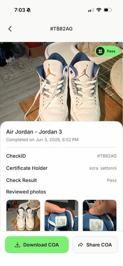 Jordan 3 retro Washington wizard size 11