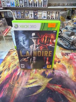 L.A. Noire (Microsoft Xbox 360) 3-Disc Complete - CIB w/manual - Tested Working