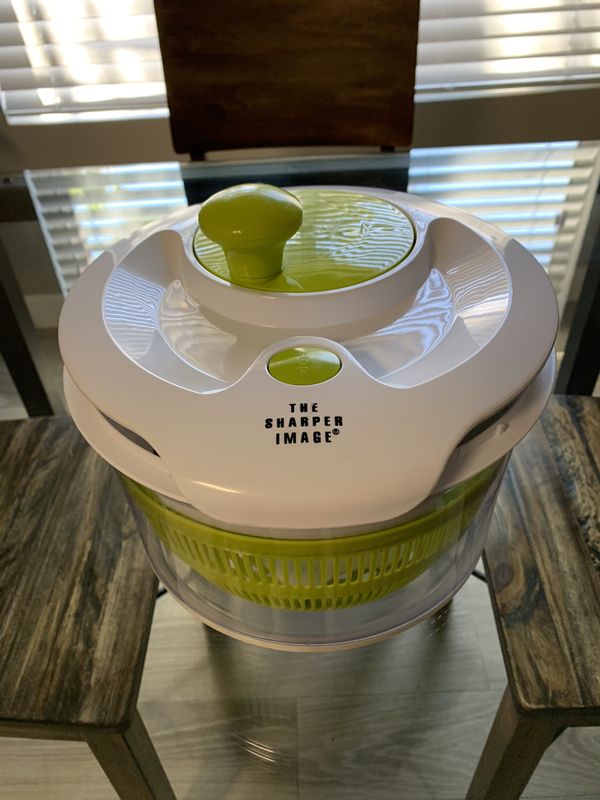 Sharper Image 4in1 Salad Spinner & Mandolin Slicer Grater for Sale in