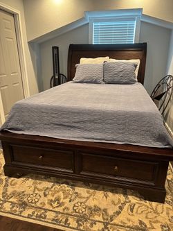 Queen Size Cedar Bed