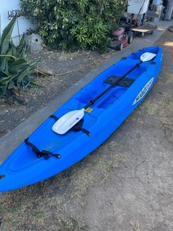Malibu Kayaks Blue Sit-On-Top Kayak with Paddle