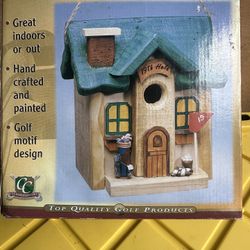 Golf Theme Birdhouse