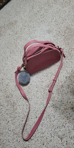 Pink Leather Purse
