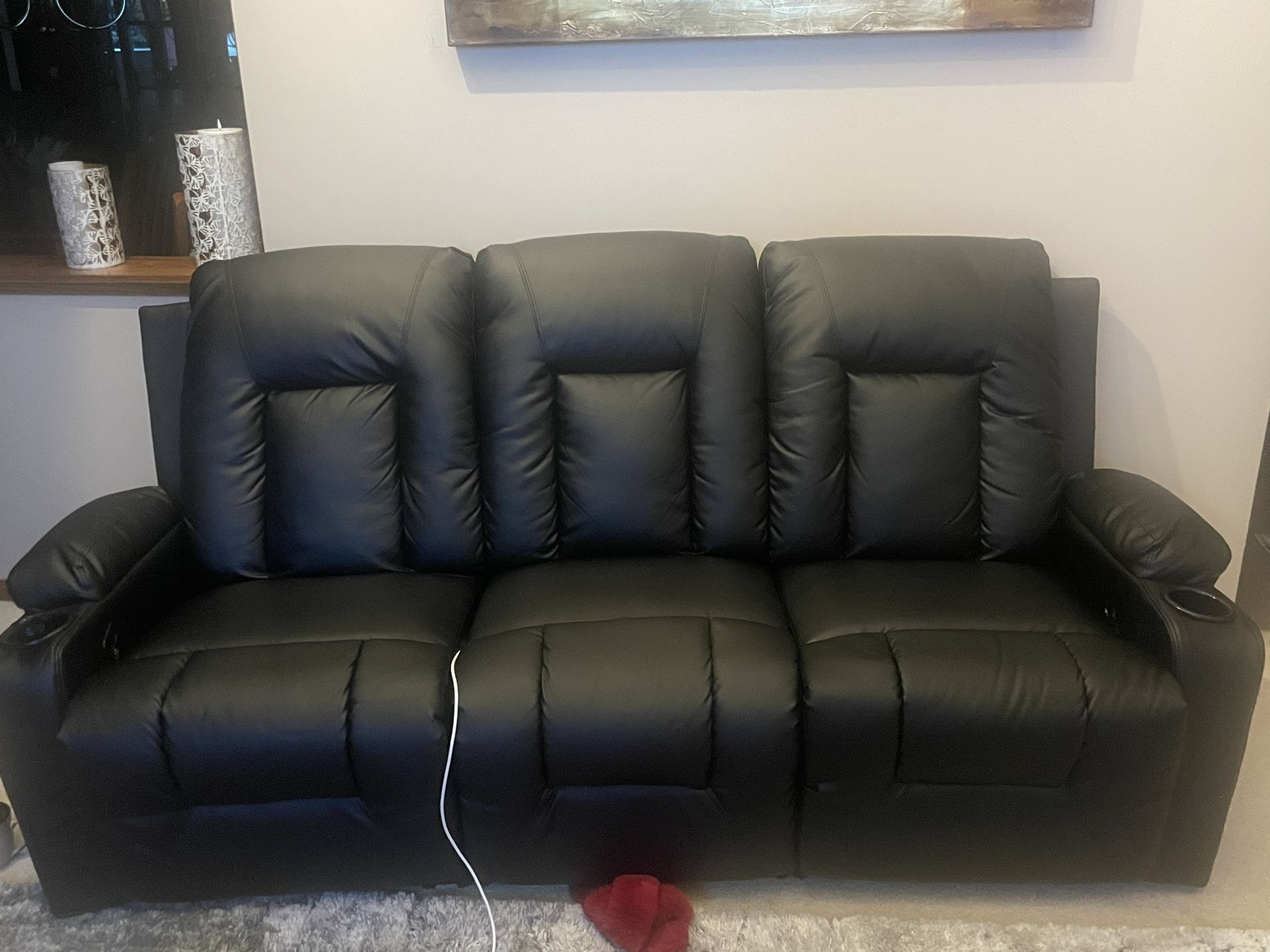 2 Manuel Reclining Couches