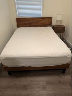 Full Size bed with mattress