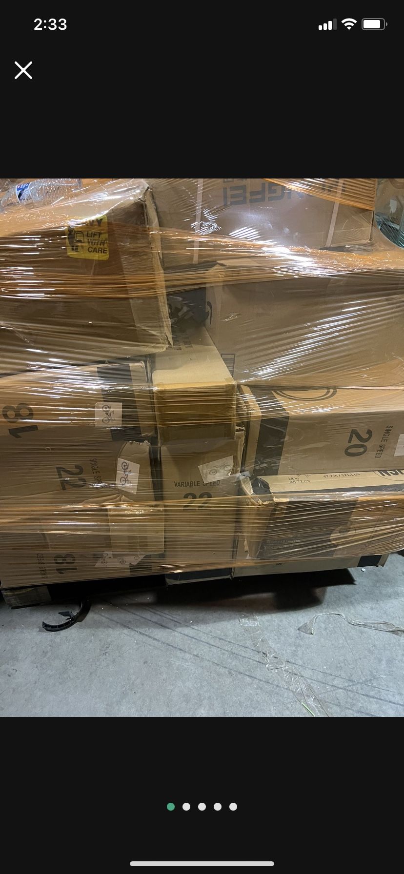 Pallets For Sale. Liquidation Center Closing Amazing Opportunity To Make Money Pallets Starts At $100