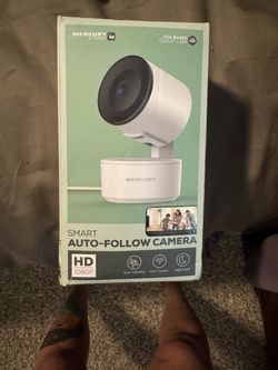 Merkury Smart Auto-Follow Security Camera (1080p HD) - New in Box