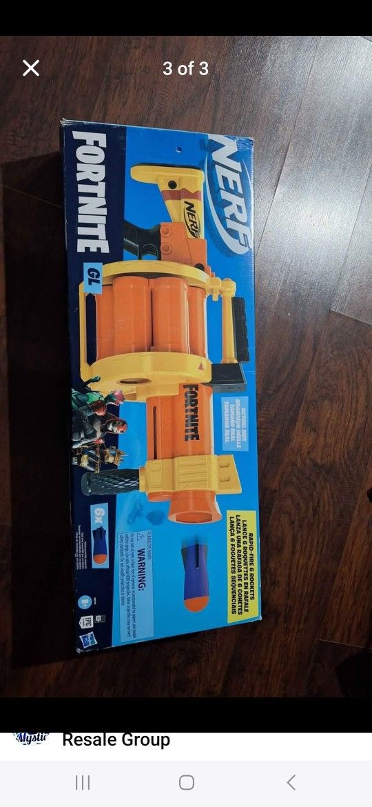 fortnite nerf gun