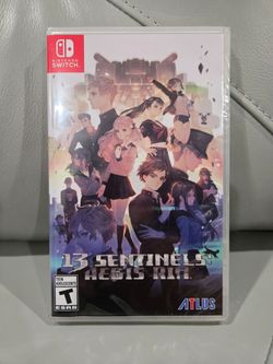 New Sealed 13 Sentinels Aegis Rim Nintendo switch game