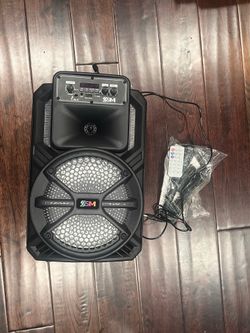 SIMI HTO82 8" Wireless Speaker with LED Lights
