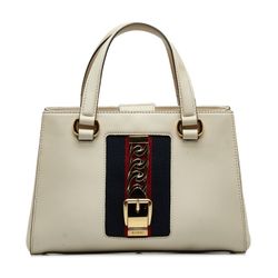 Gucci
Sylvie web top handle satchel