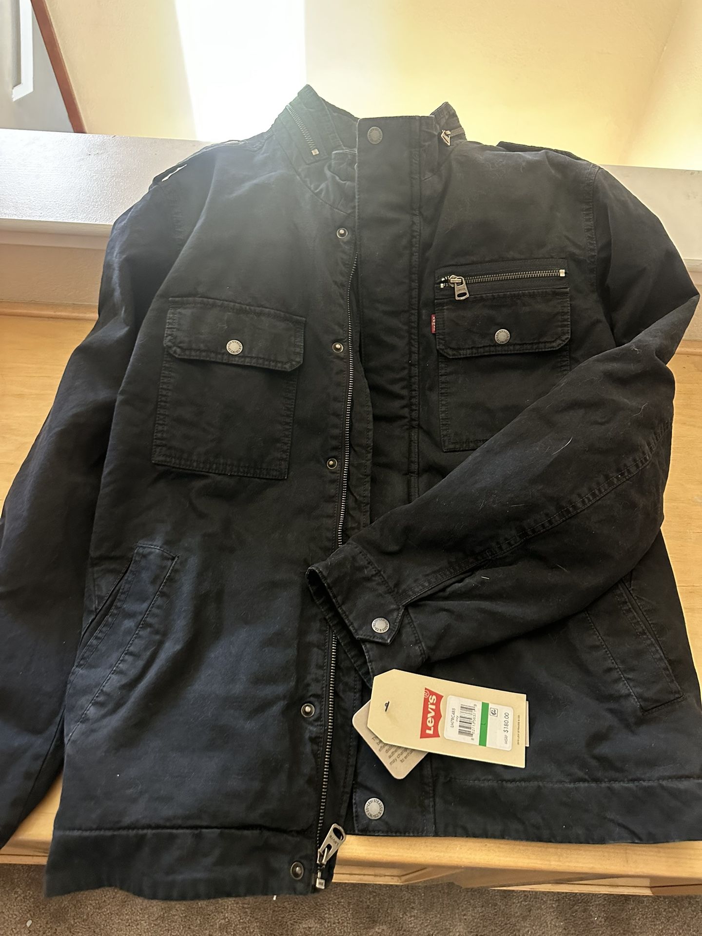 Levi’s Black Work Jacket XL