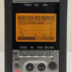 💎 Zoom H4n  Portable Handy Recorder Tested & Works (#588)