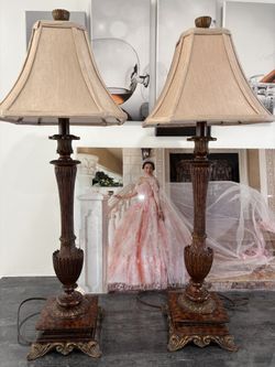 Cheyenne Victorian Style Accent Lamp set 2