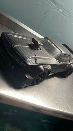 Black Muscle Car Diecast Model