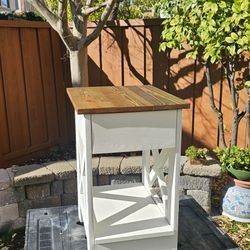 End table With Drawer