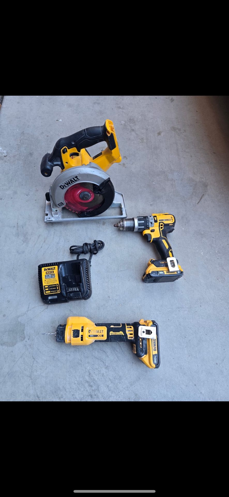 Dewalt Set. Todo Junto