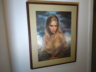 Girl From Valdarno By Vinciata - Framed