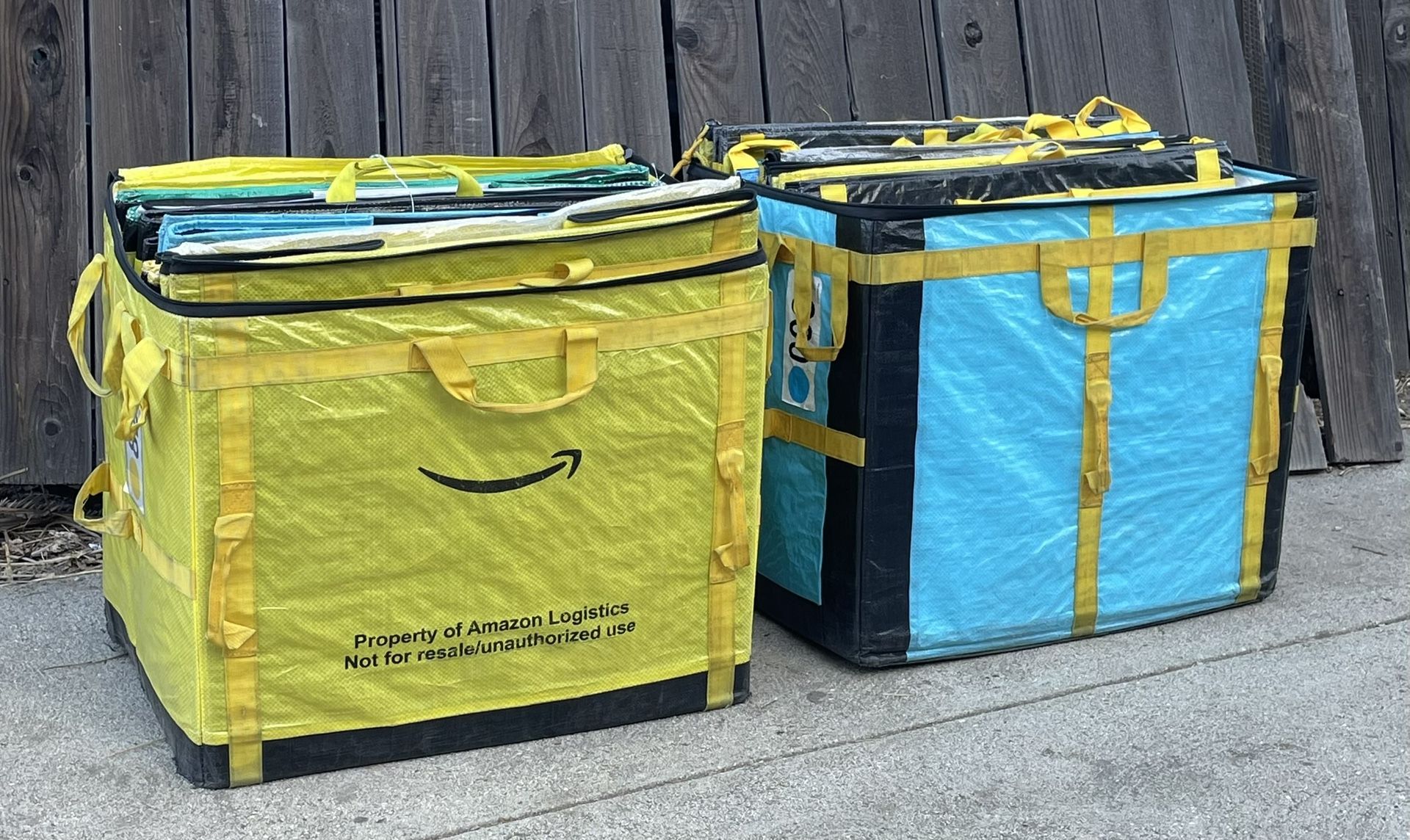 5 X-Large AMAZin PACKAGE BAGS -take all for $12 FIRM PRICE. In eagle rock