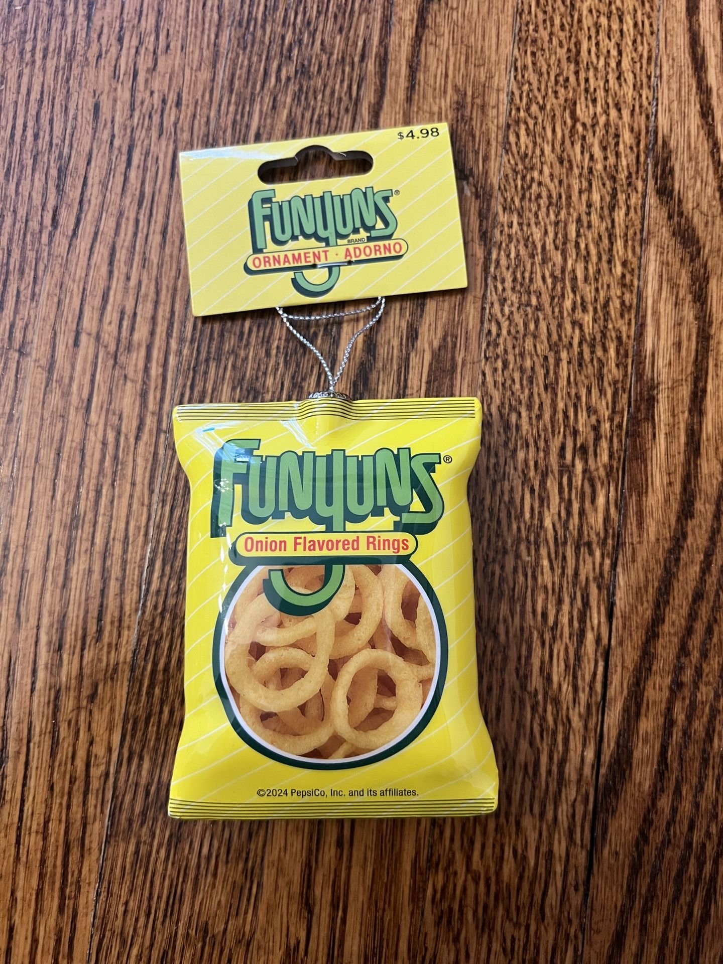 Ruz 2024 Funyuns Ornament NWT