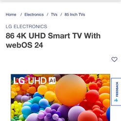 Lg 86 Inch